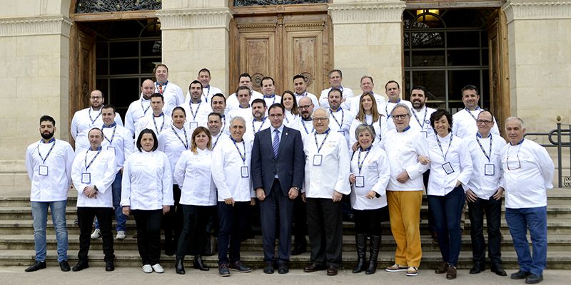 Prieto ensalza la labor de los profesionales de Euro-Toques en la promoción de los productos agroalimentarios de Cuenca