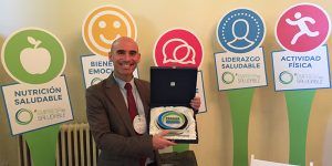 José Luis Martínez, de Alomacid del Marquesado, reconocido por séptima vez, en los II Premios “Mi empresa es saludable” con el galardón “Bienestar emocional”