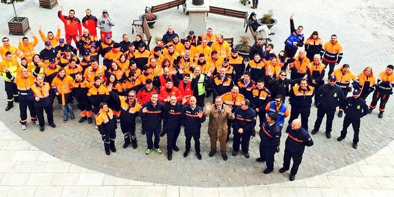 La Agrupación de Voluntarios de Protección Civil de Quer comienza a prestar servicio al municipio