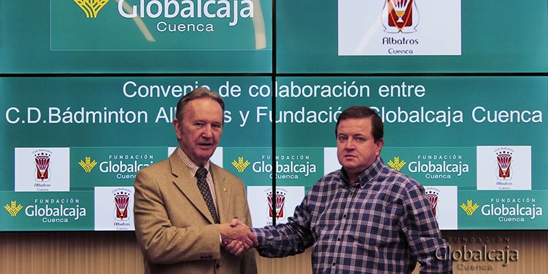 Renovado el apoyo de la Fundación Globalcaja Cuenca al Club Bádminton Albatros