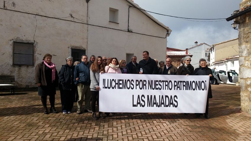 Las Majadas (Cuenca) se manifiesta en defensa de su patrimonio.