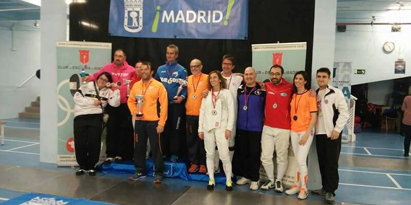Buen nivel de la representación alcarreña en el Campeonato de España sub 23 de Esgrima y en el Ranking de Ciudad Real