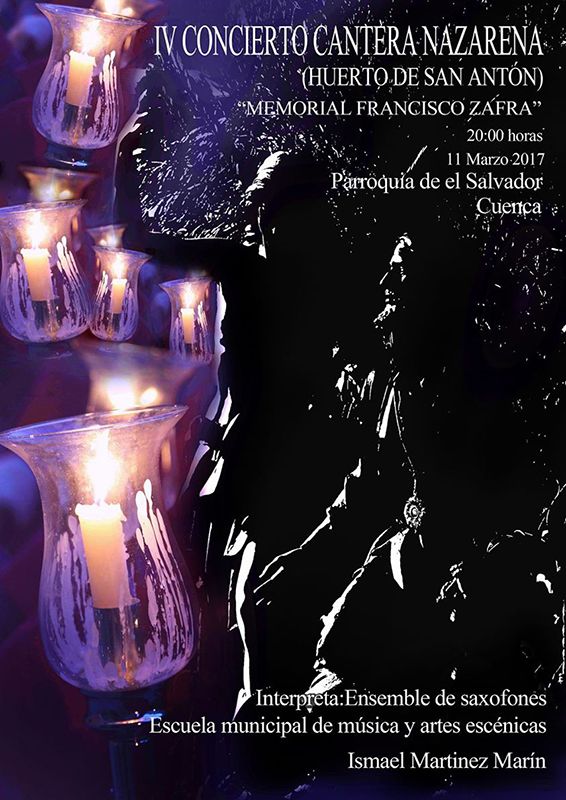La Cantera Nazarena inicia este sábado sus actividades cuaresmales con el IV Concierto “Memorial Francisco Zafra” 3 Cartel IV Concierto Cantera Nazarena