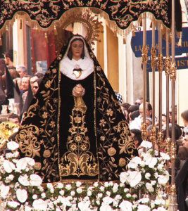 Comienzan los actos y cultos de la V. H. de Ntra. Sra. de la Soledad (de San Agustín) a sus Sagradas Imágenes