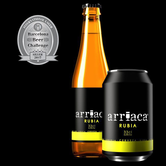 Cervezas Arriaca obtiene una Medalla de Plata en el certamen internacional Barcelona Beer Challenge 2017