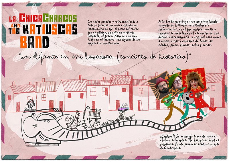 Este domingo no te puedes perder «Un elefante en mi lavadora» en el Teatro Moderno