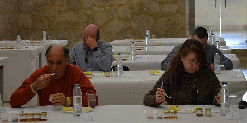 Manuel Buleo Ramírez y Julia Llorens López, ganadores del XXIX Concurso Nacional de Catadores de Miel