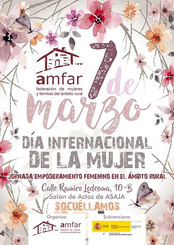 AMFAR aborda el Empoderamiento Femenino en el Ámbito Rural con motivo del 8 de Marzo 3 AMFAR aborda el Empoderamiento Femenino en el Ámbito Rural con motivo del 8 de Marzo