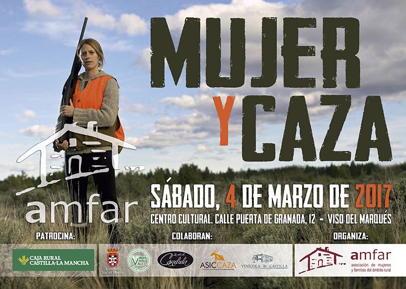 La mujer en el mundo de la caza, a debate en una jornada de AMFAR en Viso del Marqués