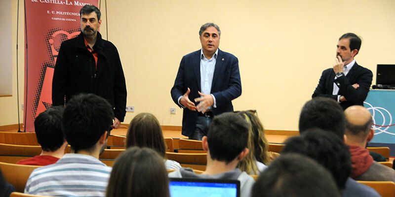 Alumnos de la Escuela Politécnica de Cuenca participarán en la propuesta del Plan Director Cuenca Digital