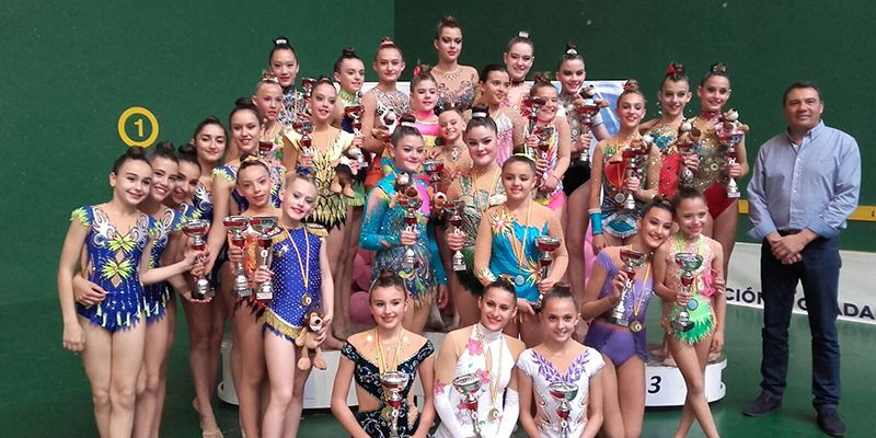 Celebrada en el San José la V Fase del Circuito Provincial de Rítmica de 2017