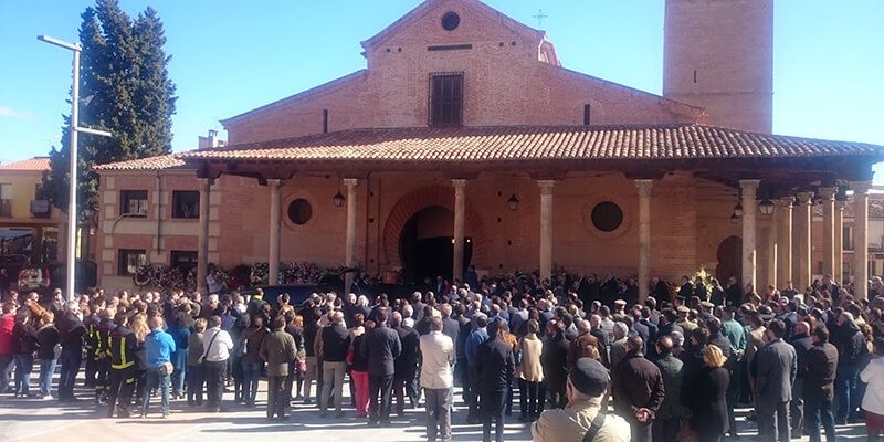 Cientos de personas dan su último adiós a Elena de la Cruz en Guadalajara