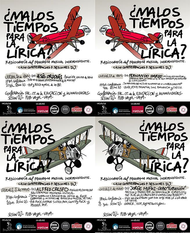 Cuenca acoge el I Ciclo de Conferencias ¿Malos tiempos para la Lírica Radiografía del panorama musical independiente.