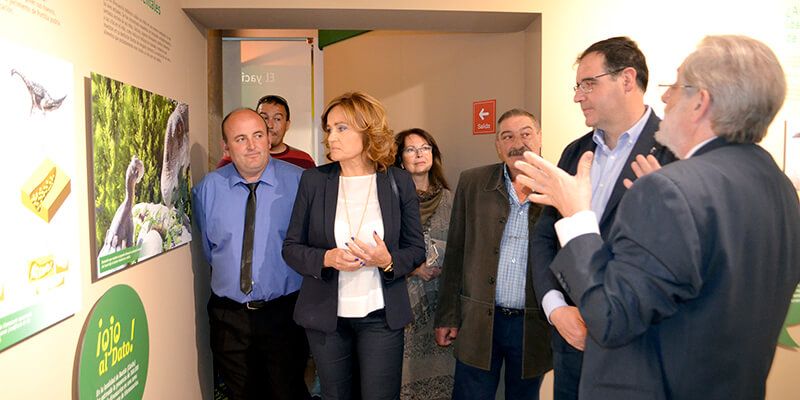 Diputación de Cuenca completa la Ruta de los Dinosaurios con la apertura del Aula Paleontológica de Portilla