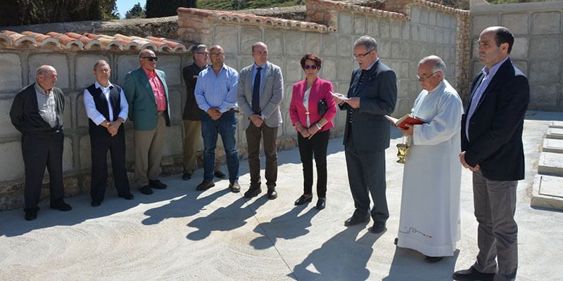 Diputación de Guadalajara destina más de 28.000 euros a la ampliación del cementerio de Valdepeñas de la Sierra