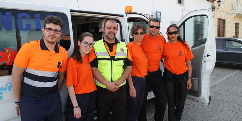 El Ayuntamiento presenta a la Agrupación de Voluntarios de Protección Civil de Quer