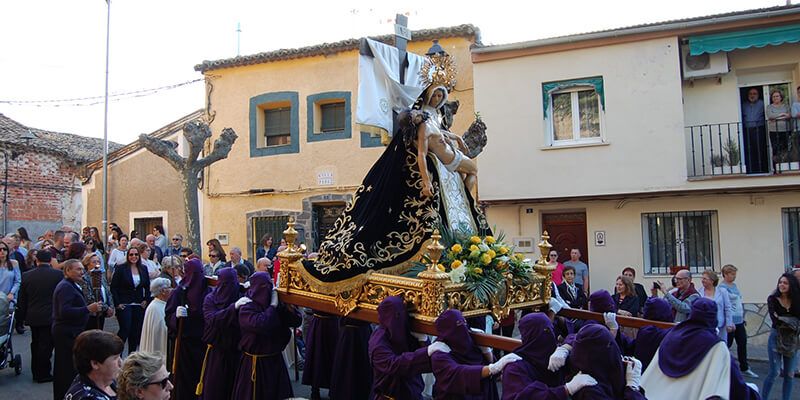 Emotiva y Concurrida la Semana Santa en Yunquera de Henares