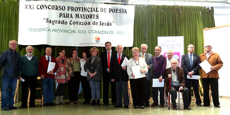Entregados los premios del XXI Concurso Provincial de Poesía y Prosa para Mayores ‘Sagrado Corazón de Jesús’