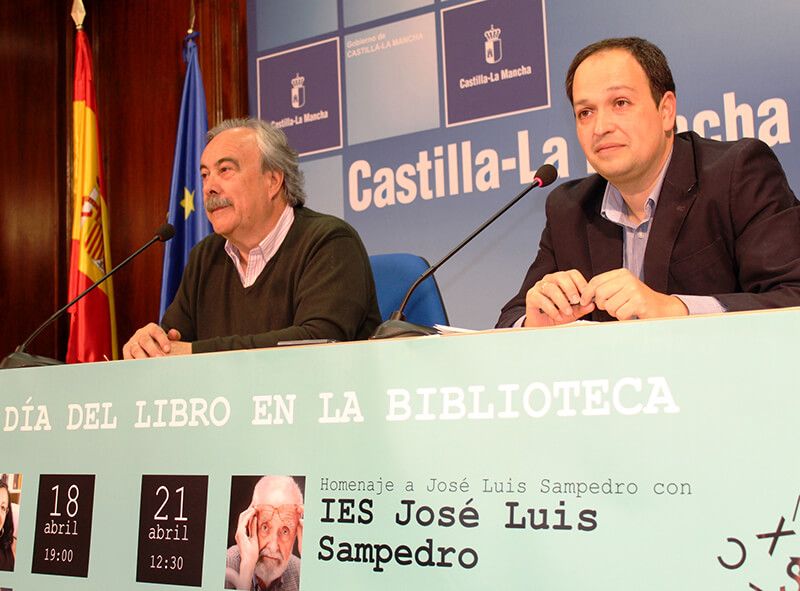José Luis Sampedro y Gloria Fuertes, principales protagonistas de los actos del Día del Libro en la Biblioteca pública de Guadalajara
