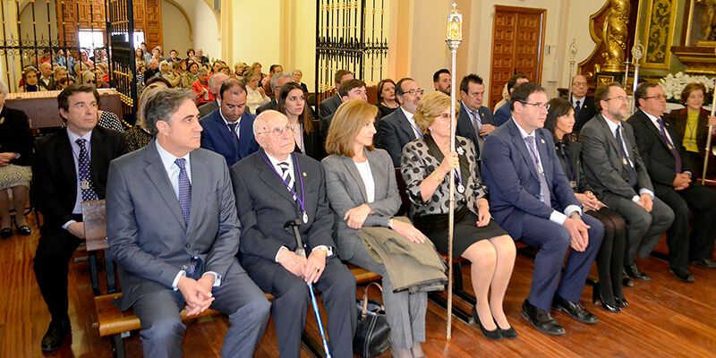 La Corporación Provincial de Cuenca cumple con la tradición y asiste a la función religiosa en el Santuario de las Angustias