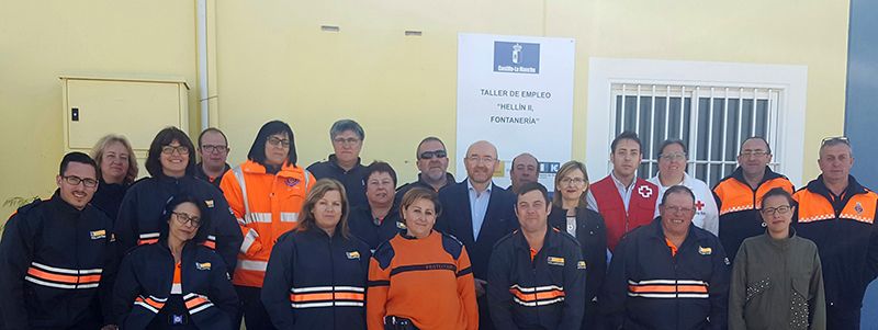 La Junta forma a 34 voluntarios de Protección Civil en reanimación cardiopulmonar y el uso del desfibrilador semiautomático