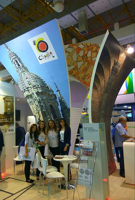 Las Ciudades Patrimonio se promocionan en la feria de turismo World Travel Market Latin America
