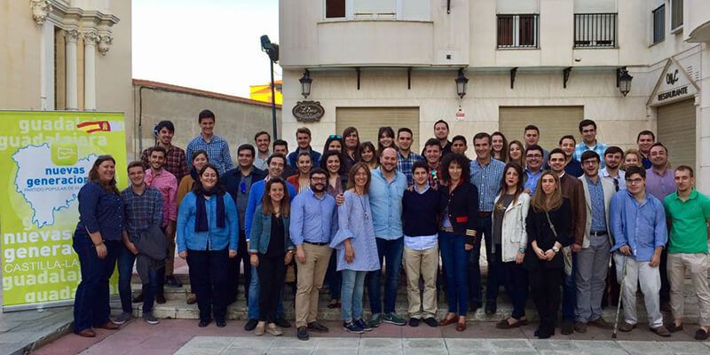 Los jóvenes de Nuevas Generaciones destacan los valores del PP para avanzar hacia un futuro mejor