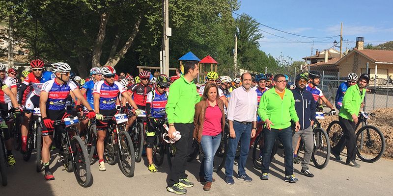 Más de 350 participantes en la X Ruta de las Aliagas de Peñalver, tercera prueba del Circuito MTB Diputación
