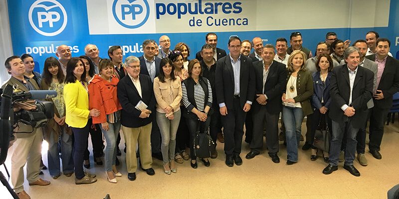 Prieto anuncia su candidatura “para seguir liderando el proyecto del Partido Popular en Cuenca”