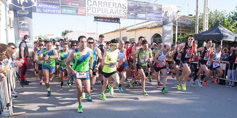 Sergio Salinero y Gema Fernández ganan en Villamayor en la segunda prueba del XV Circuito de Carreras Populares