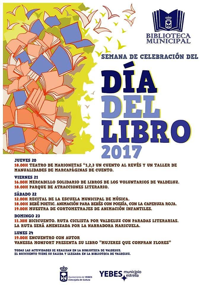 Yebes conmemora el Día del Libro con bicicletas, un parque de atracciones y la escritora Vanessa Monfort 3 Yebes conmemora el Día del Libro con bicicletas, un parque de atracciones y la escritora Vanessa Monfort