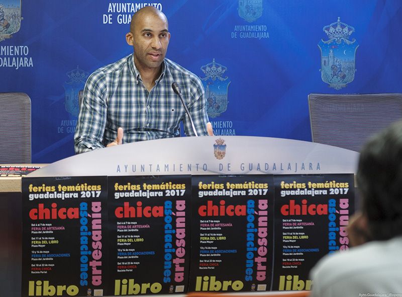 Las ferias del libro, de artesanía y de las asociaciones darán mayor dinamismo al casco de Guadalajara durante mayo