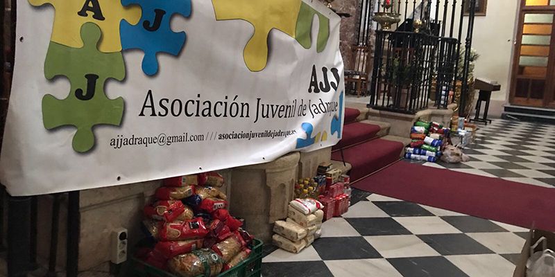 Éxito de la IV Campaña de Alimentos de la Asociación Juvenil de Jadraque