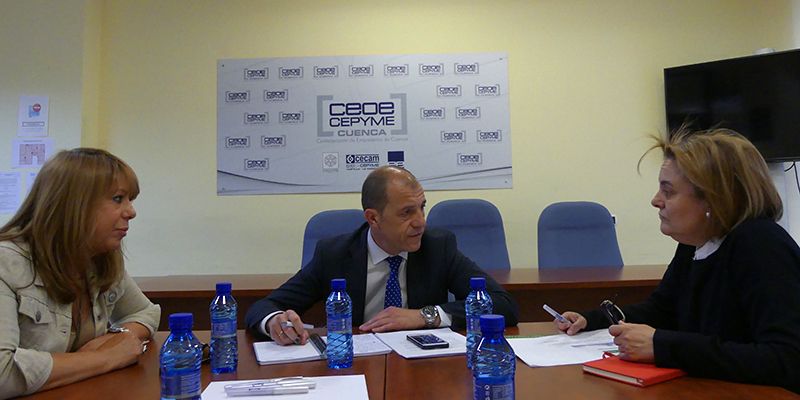 CEOE-Cepyme Cuenca y la Asociación Contra el Cáncer colaborarán para hacer las empresas más saludables