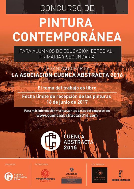Cuenca Abstracta organiza un concurso de Pintura Contemporánea para alumnos de Primaria, Secundaria y Especial