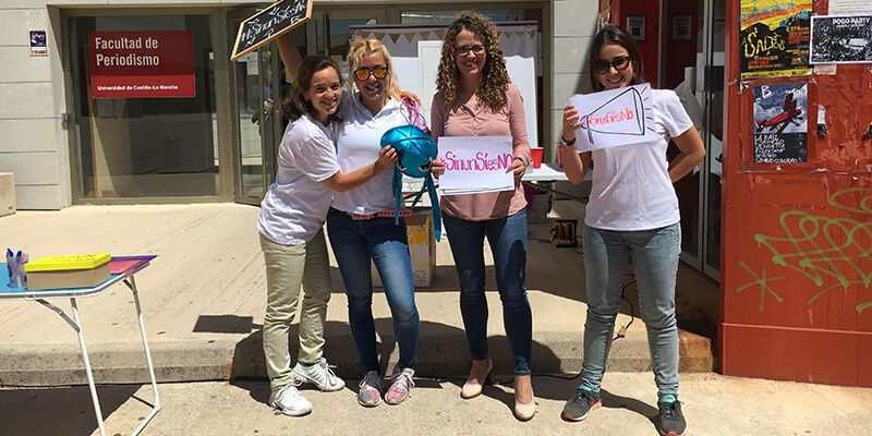 El Instituto de la Mujer aprovecha el Día del Campus para dar a conocer la campaña “Sin un sí, ¡es un no!” entre la gente más joven de Cuenca