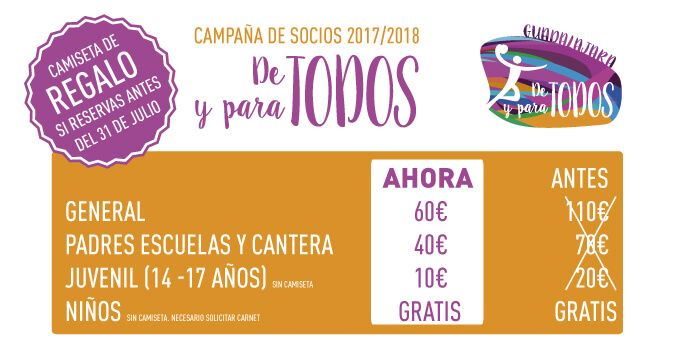 El Quabit Guadalajara te deja sin excusas para abonarte a Asobal