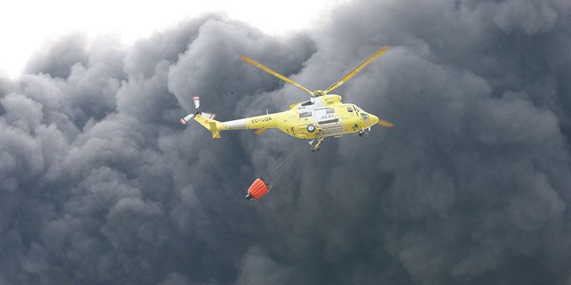 En libertad con cargos un empresario como presunto autor del incendio de Seseña