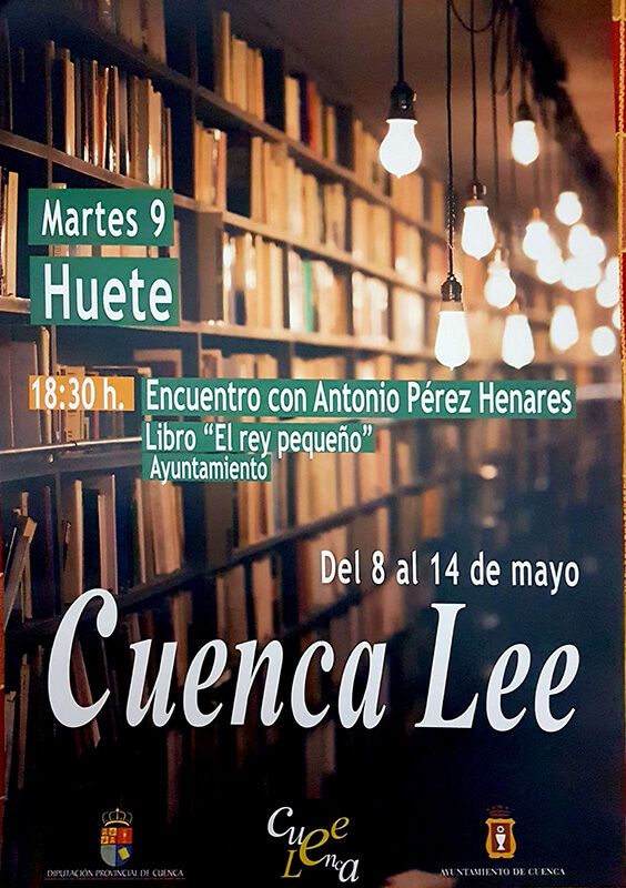 Encuentro literario en Huete con el escritor Antonio Pérez Henares