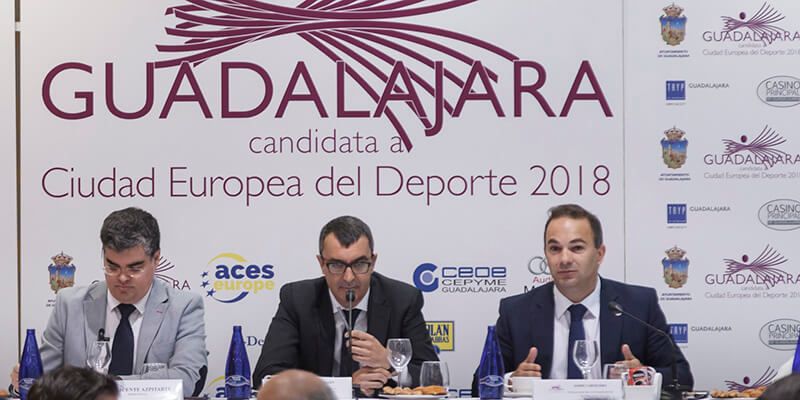 Excelente respuesta en el primer Desayuno Empresarial organizado para promocionar a Guadalajara como candidata a Ciudad Europa del Deporte