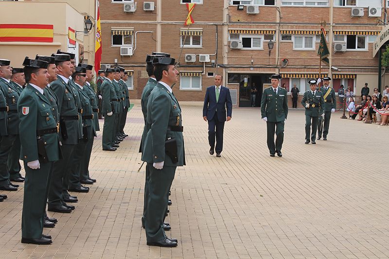 Gregorio destaca el “compromiso inalterable y renovado” de la Guardia Civil con la sociedad, 173 años después de su fundación