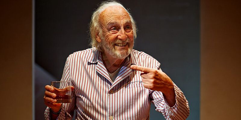 Héctor Alterio, el sábado 20 de mayo en el Buero Vallejo