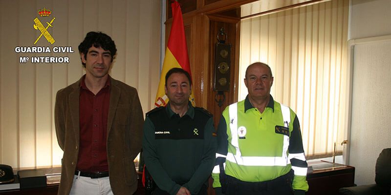 La Comandancia de la Guardia Civil de Cuenca recibe la visita del nuevo Jefe Provincial de Tráfico