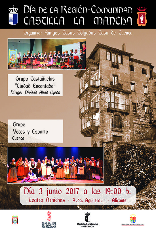 Los Amigos de las Casas Colgadas de Cuenca en Alicante celebrarán el Día de la Región con guiños a la patria chica 3 Los Amigos de las Casas Colgadas de Cuenca en Alicante celebrarán el Día de la Región con guiños a la patria chica