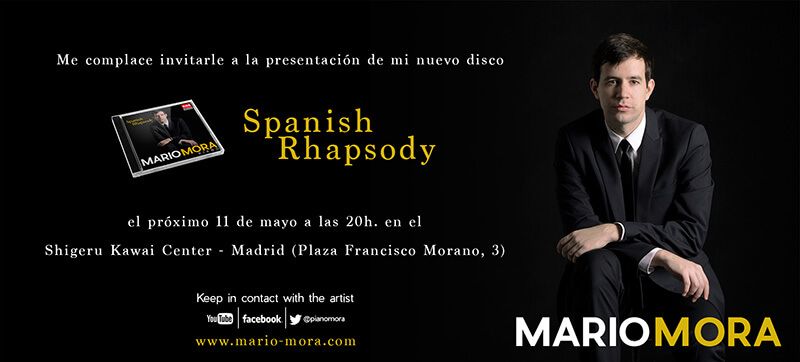 Nuevo CD del pianista conquense Mario Mora