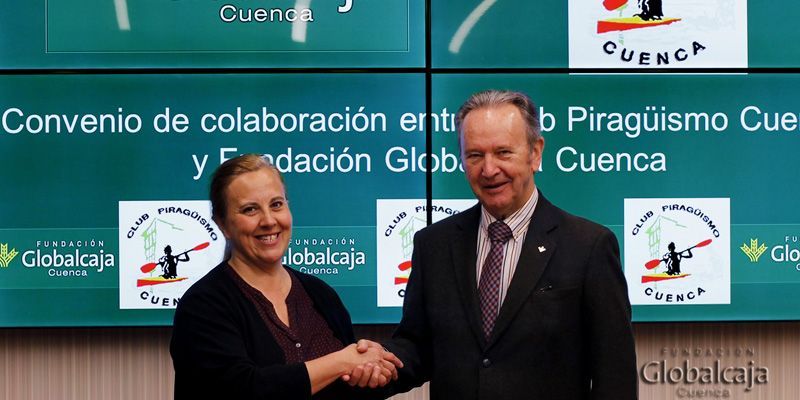 Nuevo apoyo al deporte de la Fundación Globalcaja Cuenca con la renovación de su colaboración con el Club Piragüismo Cuenca