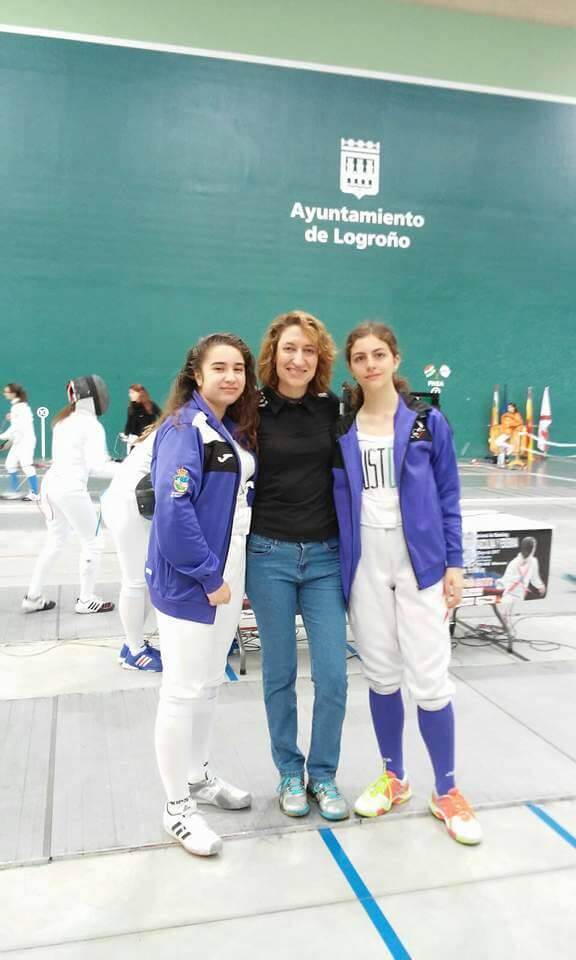 Presencia alcarreña en el Campeonato Cadete de Esgrima celebrado en Logroño