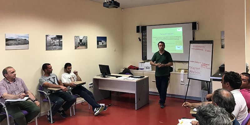 Termina un curso sobre Agricultura Ecológica en el Vivero de Empresas de Almonacid