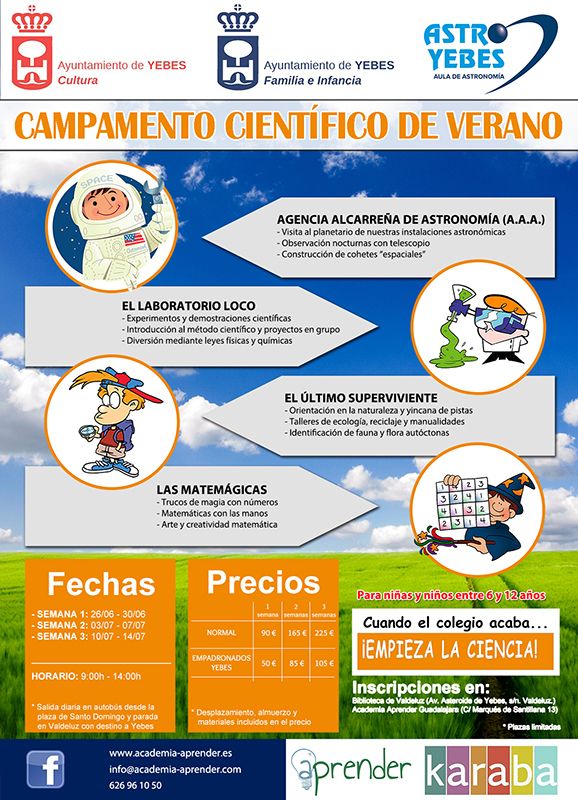 Tres semanas de diversión y aprendizaje en el IV Campamento Científico de Verano de Yebes