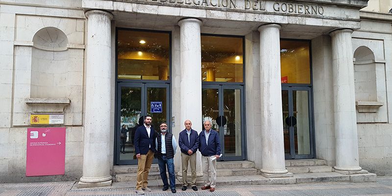 Un grupo de alcaldes del PSOE piden al Gobierno el arreglo de la carretera N-420